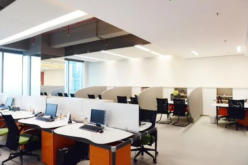 Bank BTPN Headquarters — Jakarta, Indonesia workplace interior