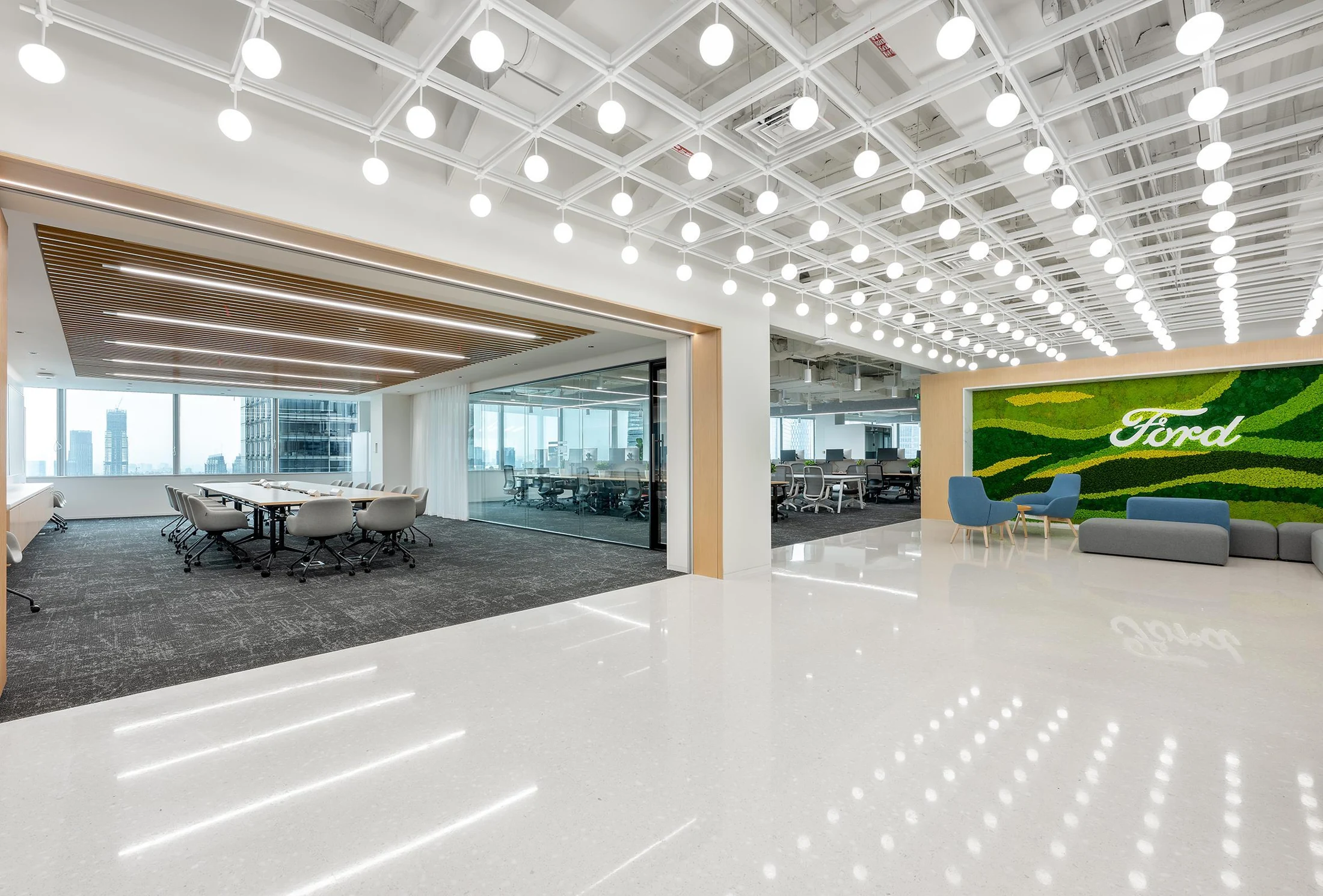 Ford Workplace — Shanghai, China workplace interior