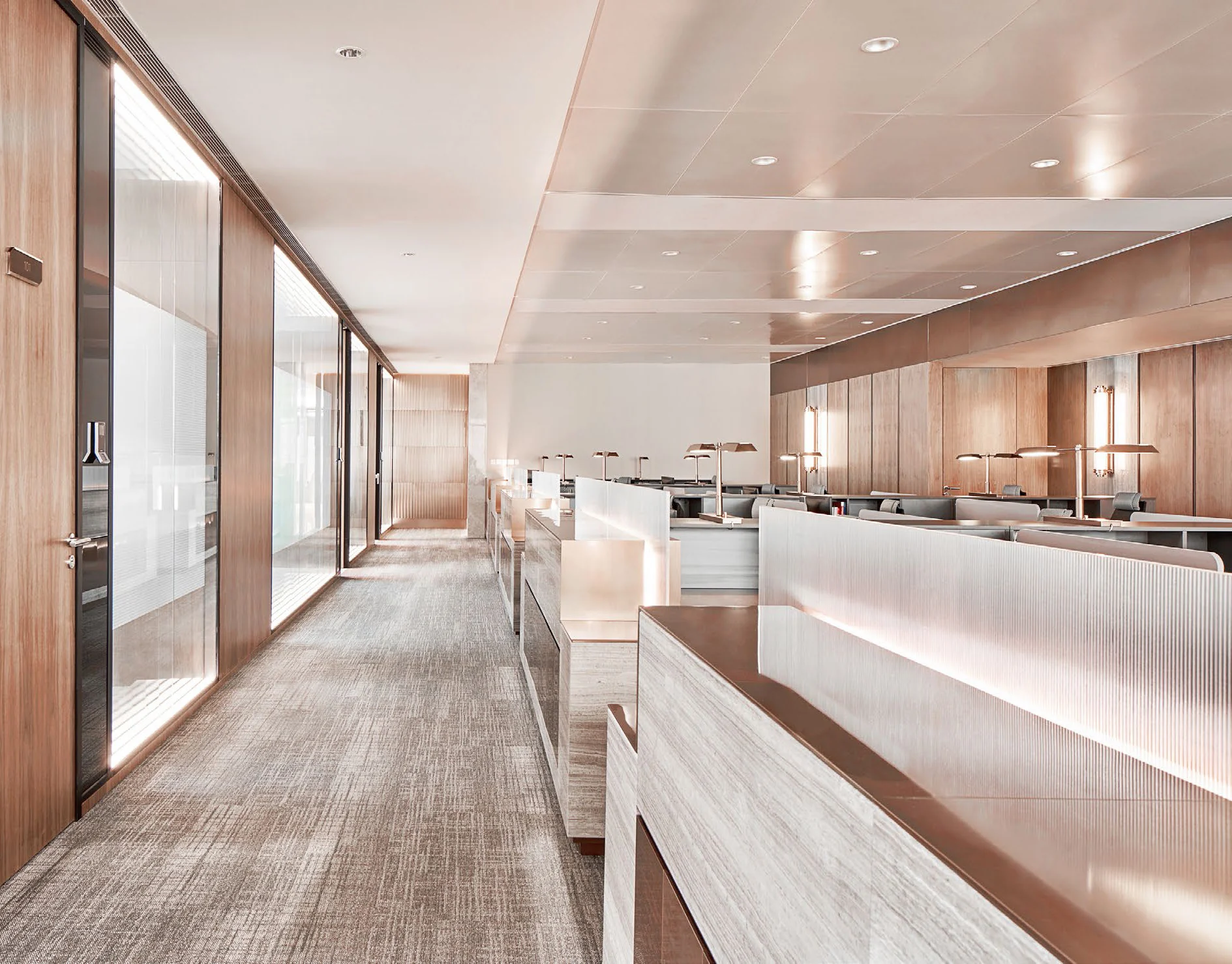Foresight Fund Headquarters — Shanghai, China workplace interior
