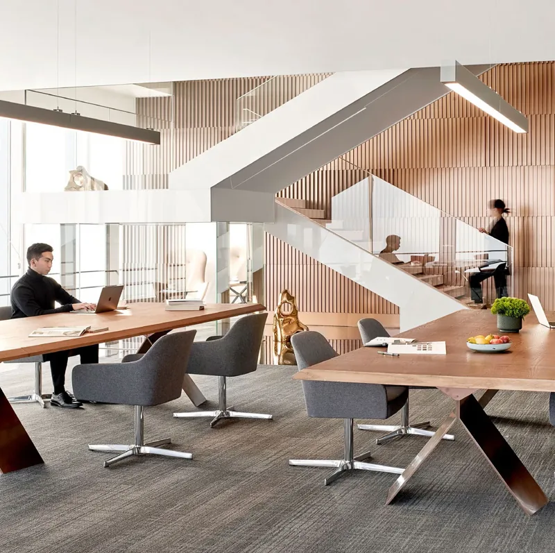 Foresight Fund Headquarters — Shanghai, China workplace interior