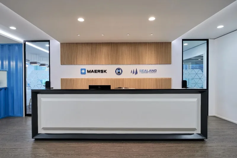 Maersk Line Headquarters — Jakarta, Indonesia workplace interior
