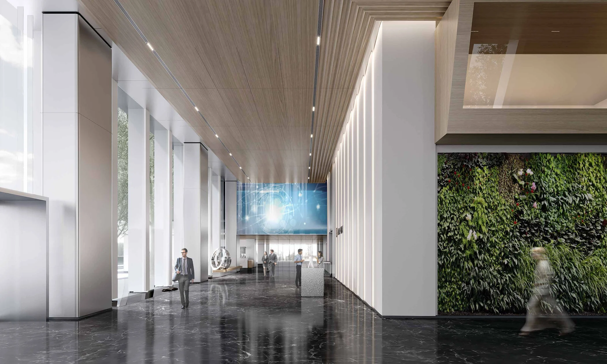 Optics Valley Biomedical Innovation Centre — Wuhan, China workplace interior