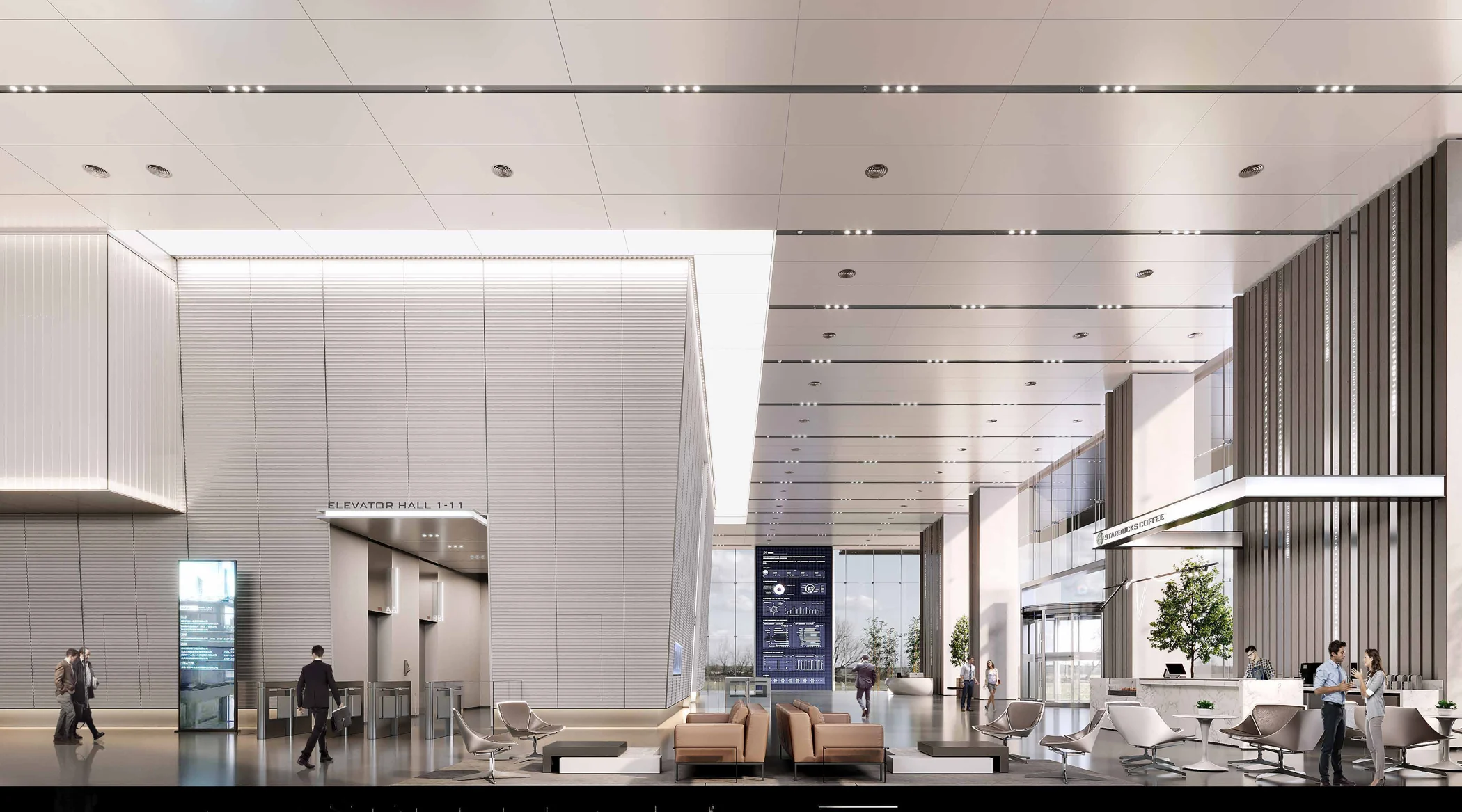 Shenzhen Trading Group Headquarters — Shenzhen, China workplace interior