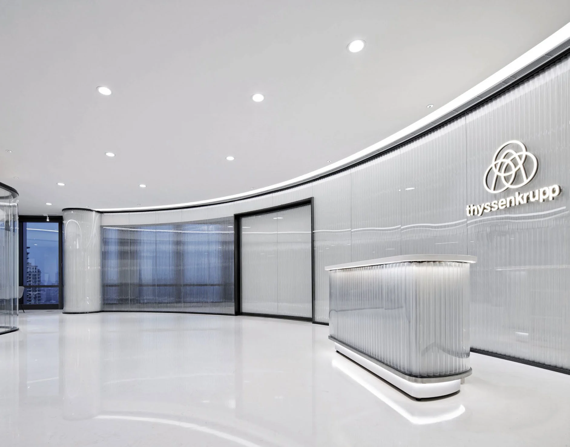 thyssenkrupp — Shanghai, China workplace interior
