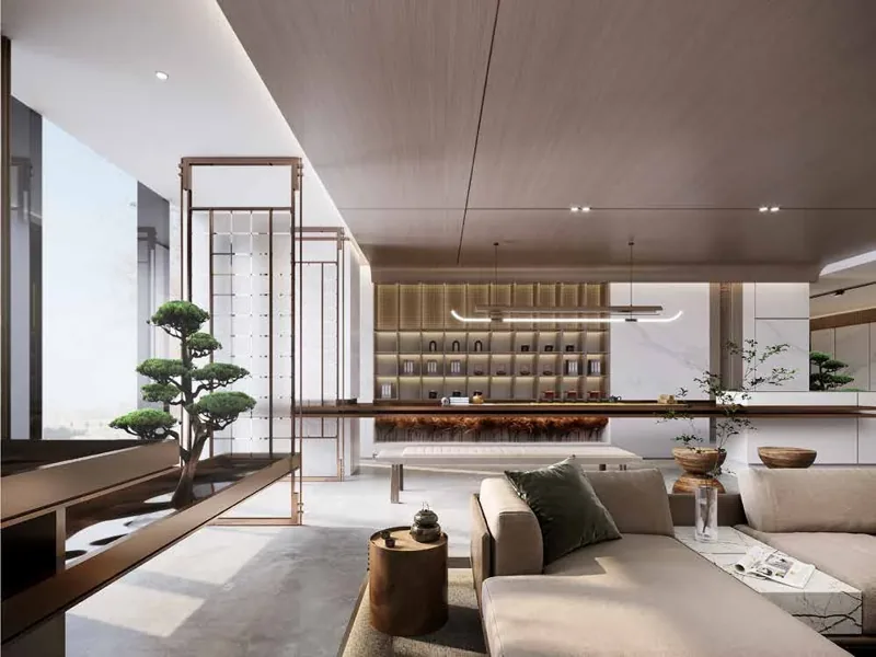 Tianfeng Securities Headquarters — Wuhan, China workplace interior